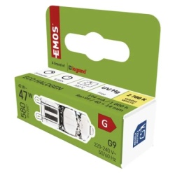 Emos ze0306 Eco halogena sijalica jc 45w g9 ww ( 3761 )