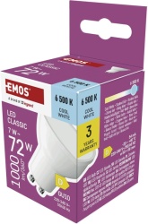 Emos zq8d64 Led sijalica classic mr16 7w(72w) 1000lm gu10 cw ( 3779 )