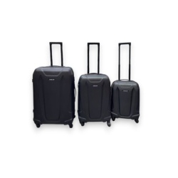 Enjoy koferi kick set 1/3 arizona-black ---set ( 78076 )