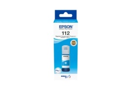 Epson 112 EcoTank pigment cyan ink bottle ( C13T06C24A )