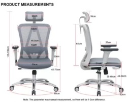 Ergonomska radna stolica M 287/g ( 5975 )-2