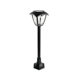 EUROLAMP solarna lampa sa senzorom pokreta, 3W, 400lm, crna ( 145-20861 )
