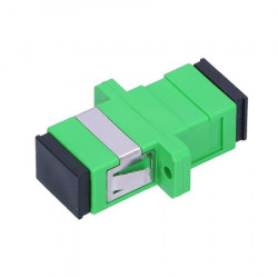 Extralink SC/APC simplex SM adapter green ( 2484 ) - Img 1