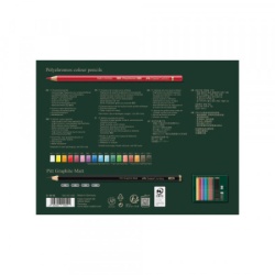 Faber Castell 210052 Drvene Bojice Polychromos 1/23 + pitt graph mat  ( J387 ) -2