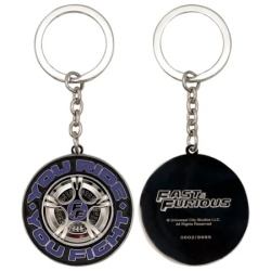 Fanattik Fast & Furious ‘You Ride You Fight’ Keyring ( 070954 )
