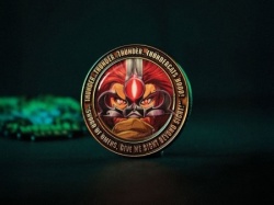 Fanattik ThunderCats 40th Anniversary Lion-O Coin ( 073044 )