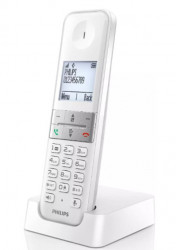 Fiksni bezicni telefon Philips D470 Ekran1.8inc, BLOCK, Polifon, White - Img 2