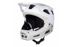 Force Kaciga drop downhill, belo-siva s-m ( 9021882 )