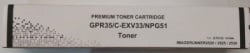 Foruse IR2520 toner za Canon C-EXV33, C-EXV-33, CPR35, NPG51 CNTNK2520C-3