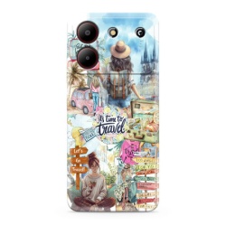 Futrola ultra tanki print clear za zte blade a54 sp031 ( F124930 )