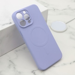 Futrola velvet touch magsafe za iphone 14 pro max (6.7) ljubicasta ( F119940 )