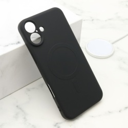 Futrola velvet touch magsafe za iphone 16 plus (6.7) crna ( F119958 )
