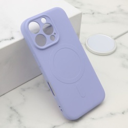 Futrola velvet touch magsafe za iphone 16 pro (6.3) ljubicasta ( F119961 )