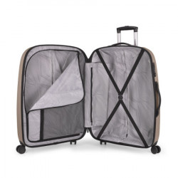 Gabol kofer veliki proširivi 54x77x29/32,5 cm ABS 100/112l-4,6 kg Paradise XP krem ( 16KG123347V ) - Img 6