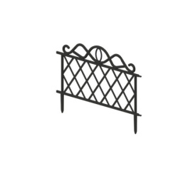 Gardino bastenska ogradica 7/1 maxi antracit ( 15335 )