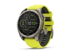 Garmin fenix 8 47,sap,solar,yellow smartwatch ( 010-02906-21 )