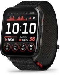 Garmin venu x1 black smartwatch ( 010-02980-02 )