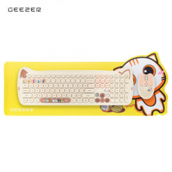 Geezer Kitty set tastatura i miš milk tea ( SMK-672M3AGMT ) - Img 1