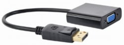 Gembird A-DPM-VGAF-03 DisplayPort to VGA adapter cable, BLACK - Img 1