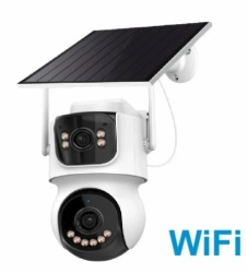 Gembird CAM-IP4MP-TQ9-AOV-WiFi GMB kamera 4MP(2mp+2mp) H.265 Solar Camera, ICSEE App, 3.6mm, IP66