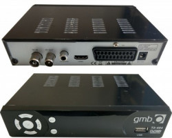 Gembird DVB-T2 set top box USB/HDMI/Scart/RF-out, PVR, Full HD, H264, hdmi-kabl, modulator 1290 GMB-T2-404 ** - Img 1
