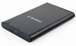 Gembird EE2-U3S-6 USB 3.1 externo kuciste za 2.5 SATA hard diskove, Type-C, bruseni aluminium,crno - Img 1