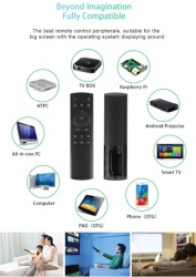 Gembird GMB-G20S Air Mouse 2.4g RF Voice Remote Control for Android TV Box-6