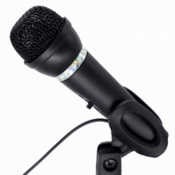 Gembird kondenzatorski mikrofon sa stalkom 3,5mm, black MIC-D-04 - Img 1
