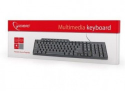 Gembird multimedijalna tastatura US layout black USB(290) KB-UM-104 ** - Img 2