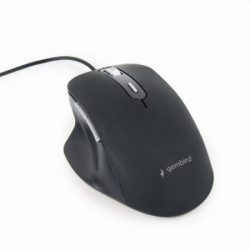 Gembird MUS-6B-02 optical LED mouse, USB, black - Img 4