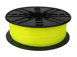 Gembird PLA filament za 3D stampac 1.75mm, kotur 1KG fluorescent yellow 3DP-PLA1.75-01-FY - Img 1