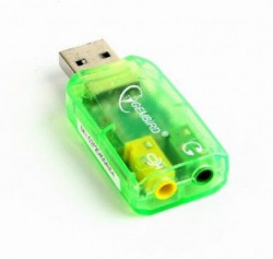 Gembird USB 5.1 3D zucna karta, zamenjuje audio kontroler u racunaru FO SC-USB-01 - Img 3
