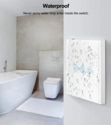 Gembird ZIGBEE-SMART-3 GANG-RSH-SP003-EU 3 gang wireless remote glass touch tuya ZigBee HomeKit - Img 4