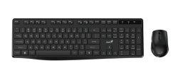 Genius km-8206s black,ai,srb 2.4ghz Tast+mis usb wireless ( 25487 )