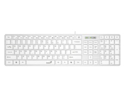Genius SlimStar 126 USB YU bela tastatura