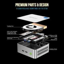 Gmk tech nucbox m3 w11pro Mini pc  ( 59377 )-4