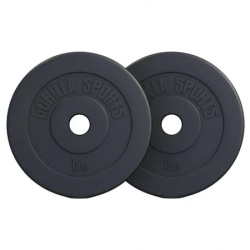 Gorilla Sports Set plastičnih olimpijskih tegova 30 kg (2 x 15 kg) ( 101204-00006-0032 )