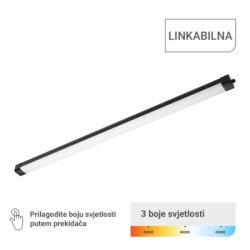 Green tech led svetiljka vodonepropusna 70w 3cct ip65 crna ( WP-BD-70W-3CCT )