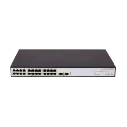 H3C S1600V2-26P-HPWR-GL L2 PoE 370W/ 24GE(poe+) + 2xSFP Svič 24 x GE ports