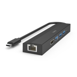 Hama 4047443505484 Usb-c hub, 6 portova, 3 x usb-a, usb-c, hdmi?, lan  ( 200144 )-2