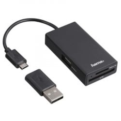 Hama usb 2.0 otg hub/citac kartica za telefon/tablet/pc ( 54141 ) - Img 1