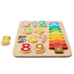 Hape drvene puzle brojevi I boje ( 22003468 )