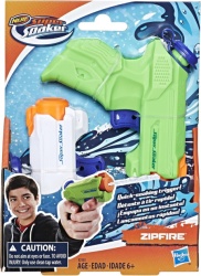 Hasbro Nerf supersoaker zipfire blaster ( G3405 )