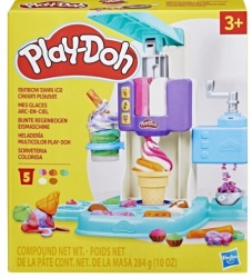 Hasbro Play-doh rainbow swirl ice cream playset ( G0028 )