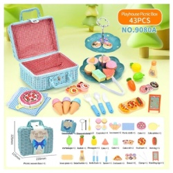 Hk mini igračka kofer za piknik, plavi ( A097833 )