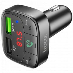 Hoco FM transmiter, punjač za auto, BT v5.0, 2 x USB - E59 Promise - Img 6