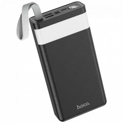 Hoco j73 powerful, black power bank 30000mah, micro-usb / tipe-c ulaz, lampa  - Img 4