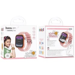 Hoco Pametni sat za decu, 1.83" ekran, 4G, Nano SIM - Y101 Pink-2