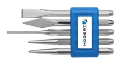 Hogert set dleta i izbijača 5. kom. crv ( HT3B713 )