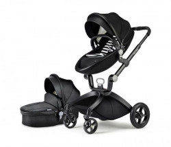 Hot Mom kolica black 2u1 (sportsko sediste+korpa) ( F022BLACK ) - Img 5